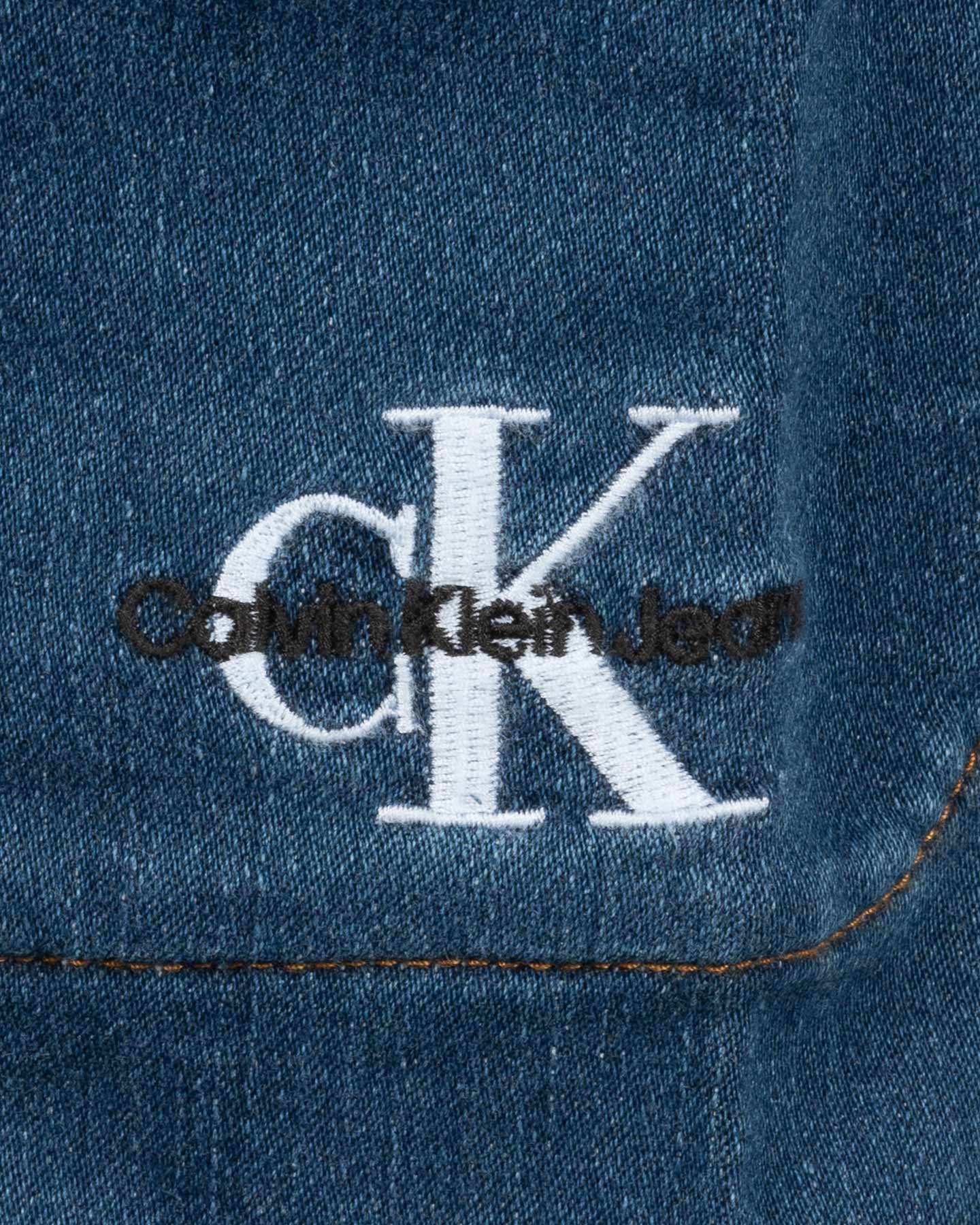 Pantalone CALVIN KLEIN JEANS DAD ICONIC JR - Blu - 2 | Cisalfa Sport